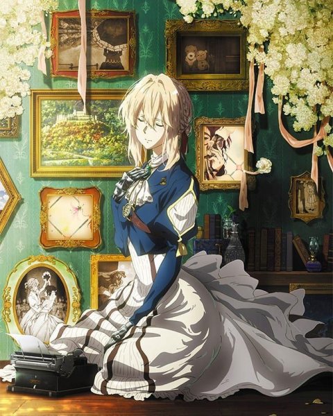 Вайолет Эвергарден вечность и призрак пера