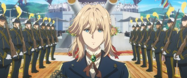 Аниме Вайолет Эвергарден и Гилберт