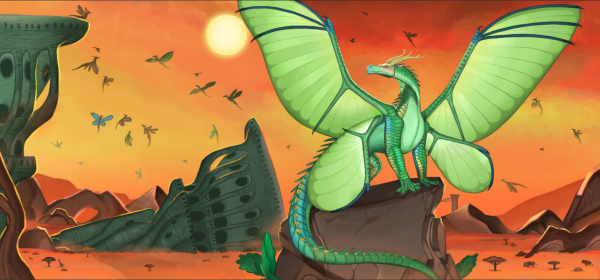 Дракон шелкопряд Драконья сага