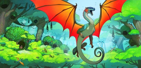 Драконья сага скрытое королевство