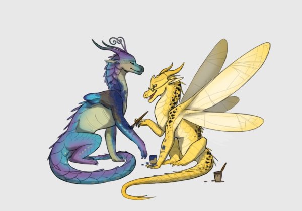 Драконья сага песчаные драконята