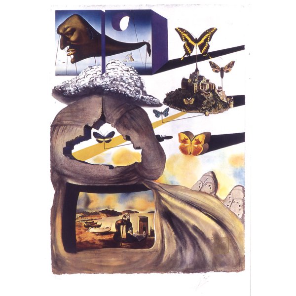 Постер Сальвадор дали