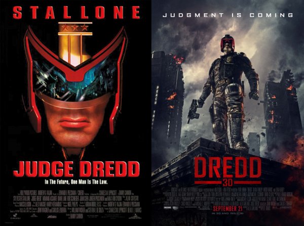 Judge Dredd 1995 poster