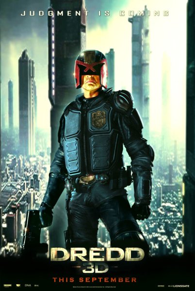 Судья Дредд фильм 2012 Постер