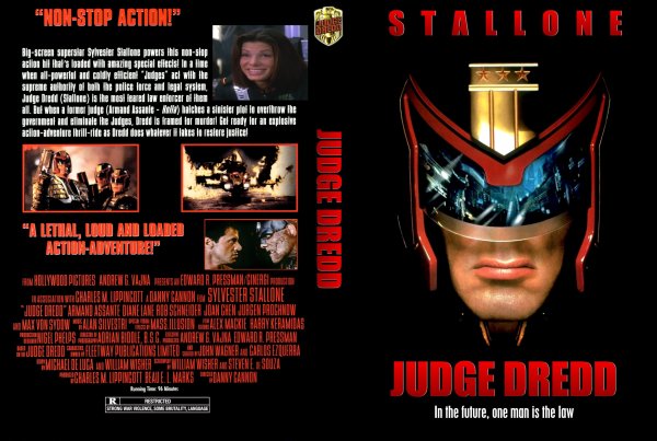 Judge Dredd 1995 poster