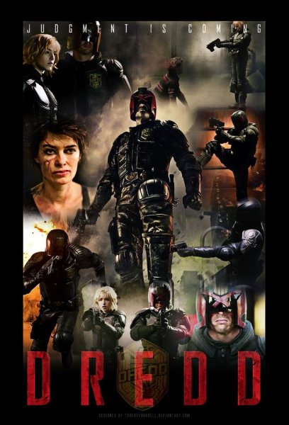 Судья Дредд. Dredd.2012. Фильм Постер