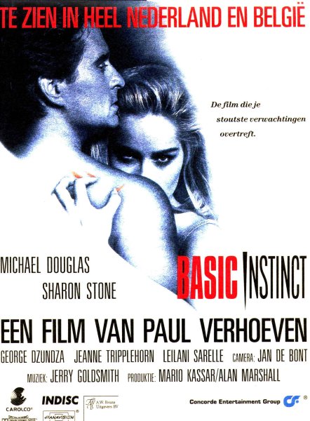 Basic Instinct (1992) DVD Cover