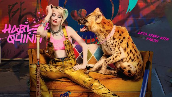 Харли Квинн Хищные птицы арт