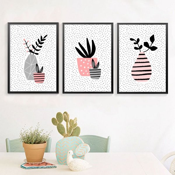 Постер для интерьера в стиле Сканди