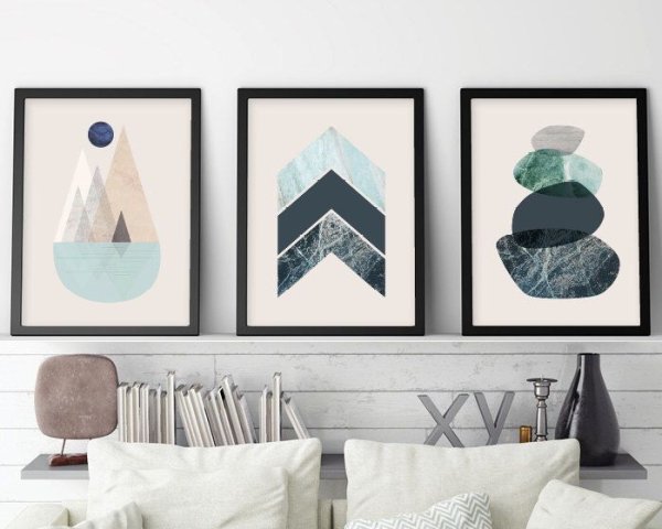 Постеры для интерьера в скандинавском стиле