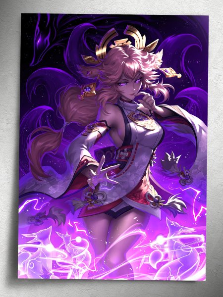 Яэ Мико арт