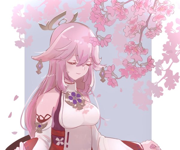 Яэ Мико арт