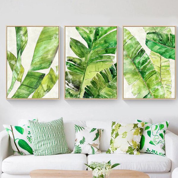 Постеры с зеленью в интерьере