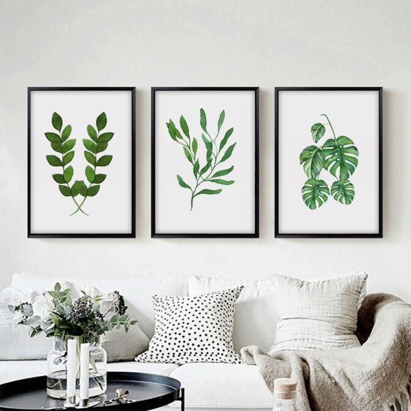 Постеры растения для интерьера