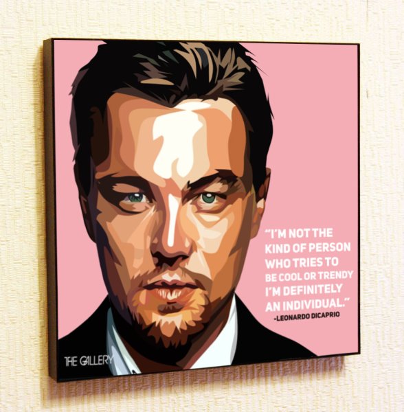 Леонардо ДИКАПРИО поп арт