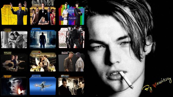 Леонардо ди Каприо коллаж