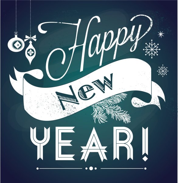 Плакат Happy New year