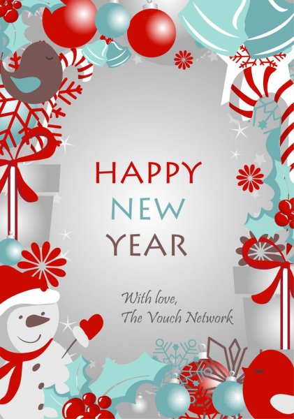 Happy New year открытки