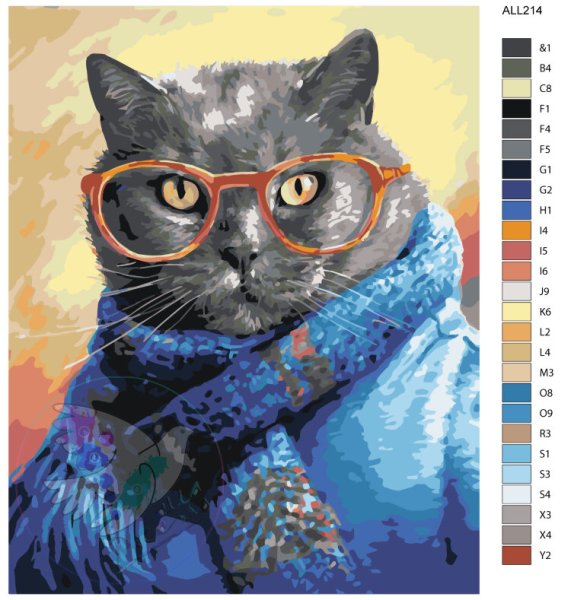 Постер крутые коты