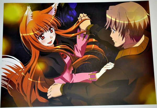 Исуна Хасэкура волчица и пряности ранобэ