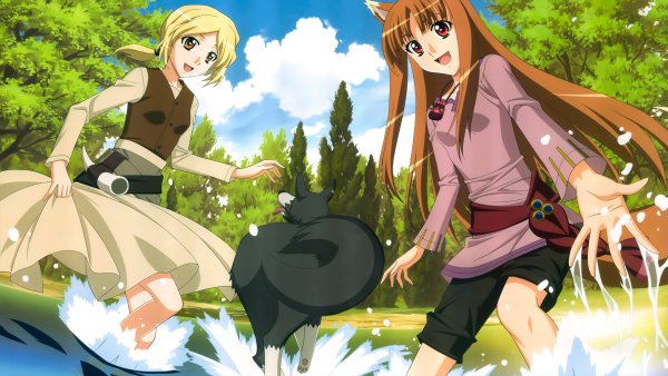 Аниме волчица и пряности 2