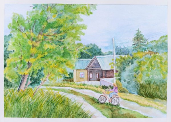 Рисунки детей на тему моя малая Родина