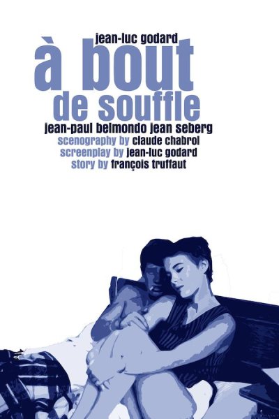 Breathless Годар Постер