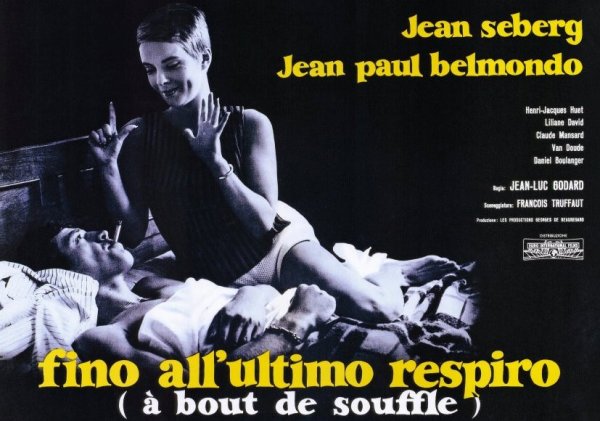 На последнем дыхании фильм 1960 постеп