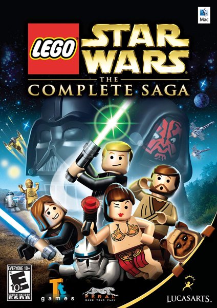 LEGO Star Wars the complete Saga poster