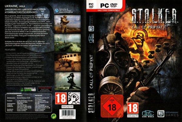 S.T.A.L.K.E.R Зов Припяти диск