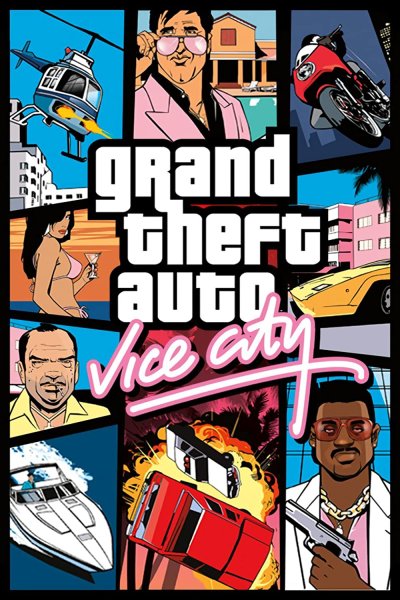 Grand Theft auto vice City Постер