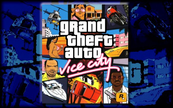 Grand Theft auto vice City обложка
