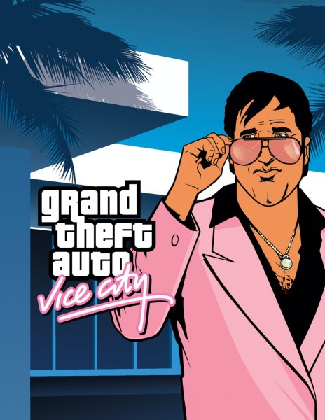 GTA vice City плакат