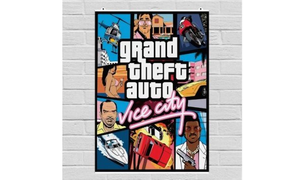 ГТА Вайс Сити Постер