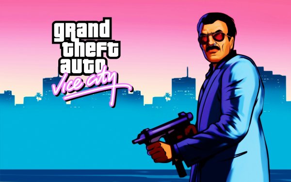 GTA vice City плакат