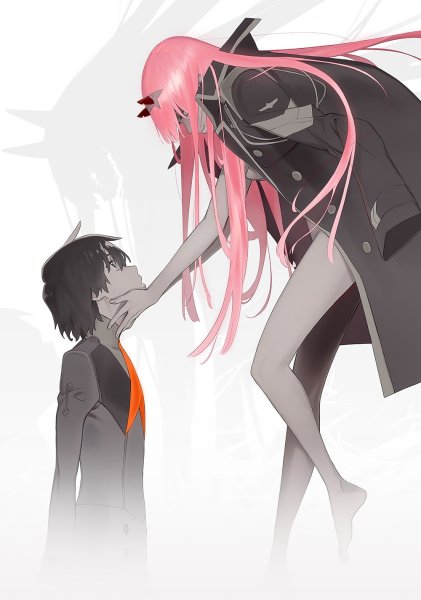 Zero two x Hiro аниме