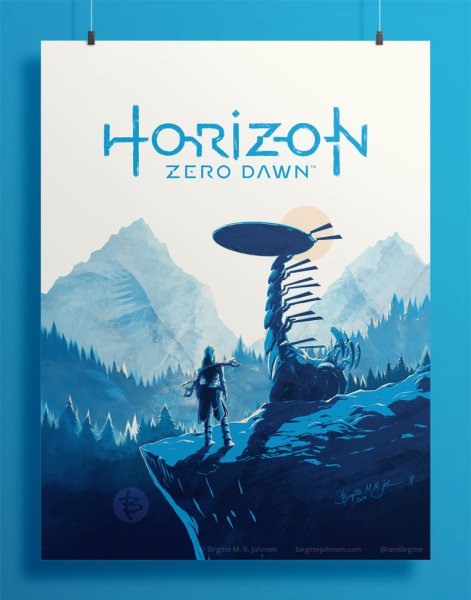 Горизонт Зеро давн Постер