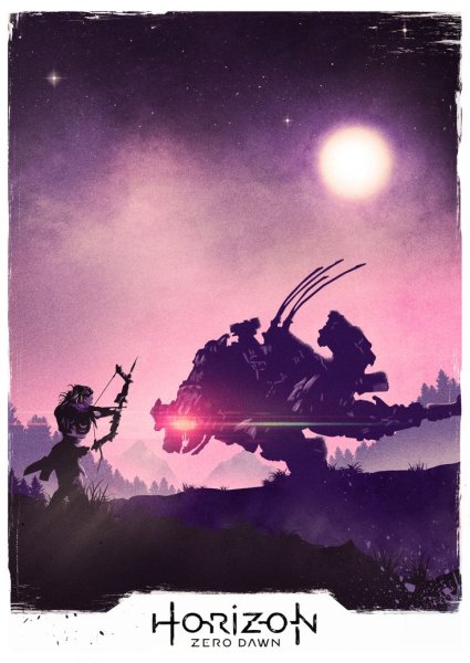 Horizon Zero Dawn Постер