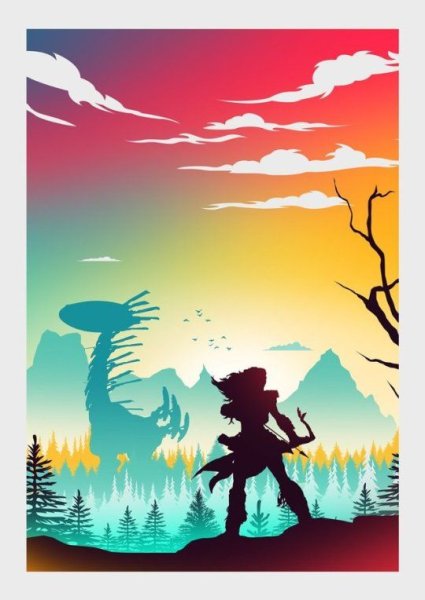 Horizon Zero Dawn poster