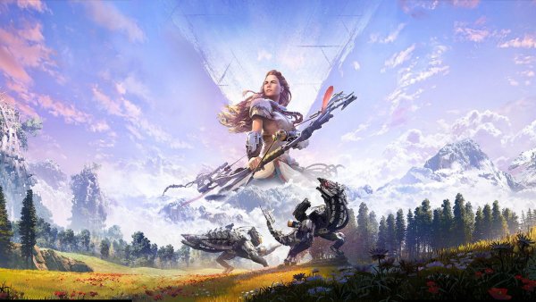 Horizon Zero Dawn ps4 обложка