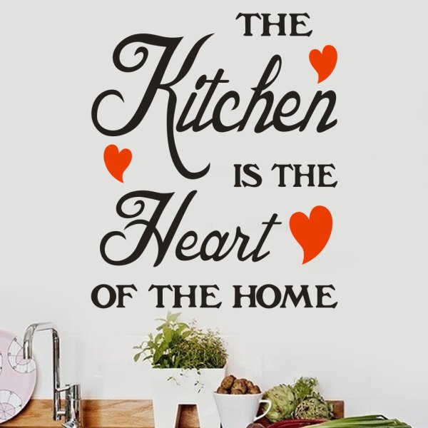 Наклейки на стену фразы для кухни
