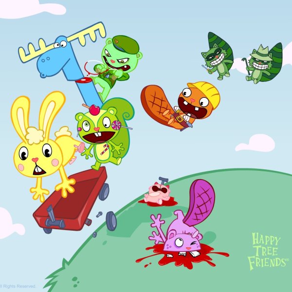Мистер огурец Happy Tree friends