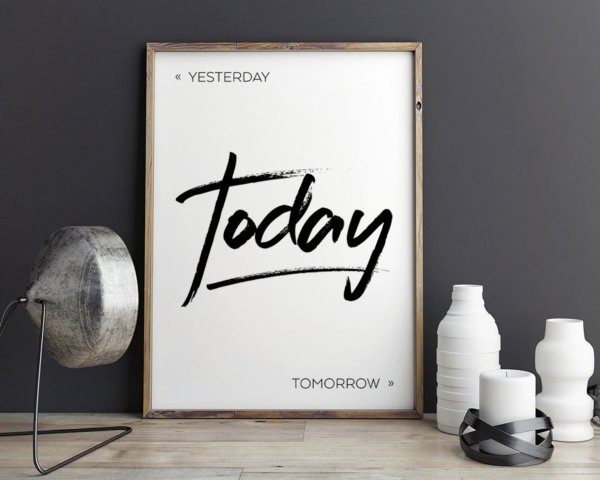 Yesterday Now tomorrow картинка