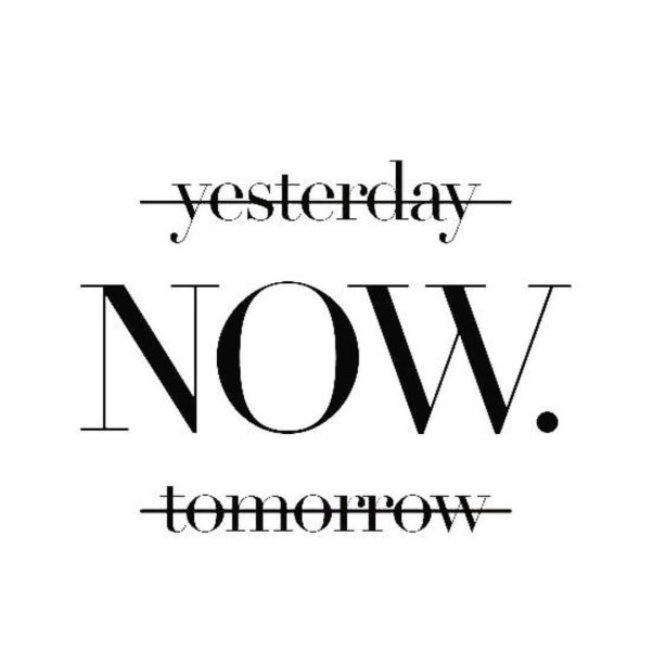 Постер yesterday Now tomorrow