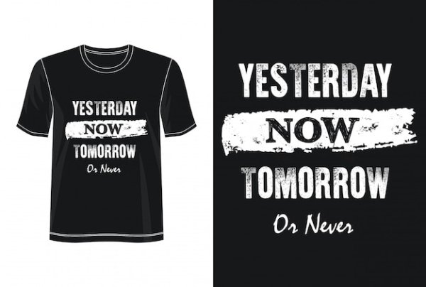 Yesterday Now tomorrow тату