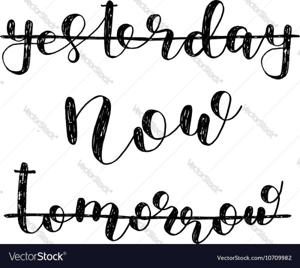 Yesterday today tomorrow картинки