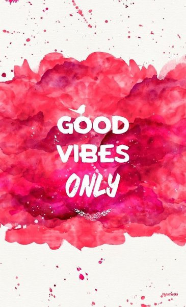 Good Vibes надпись на стену из пенопласта