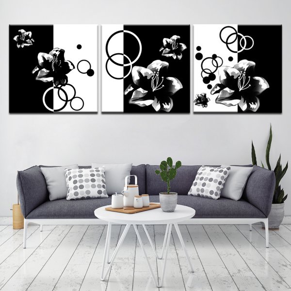 Современные картины в черно белом цвете