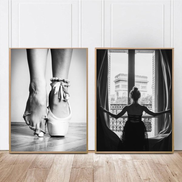 Постер балерина