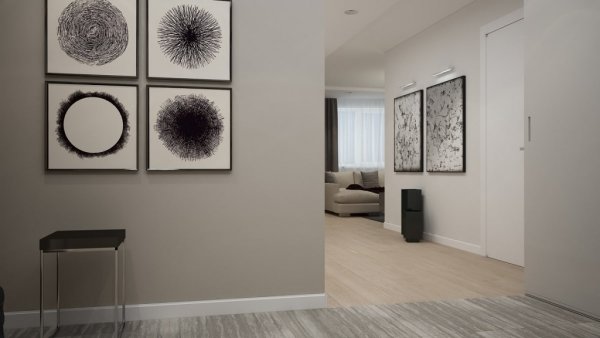 Картина для прихожей в современном стиле